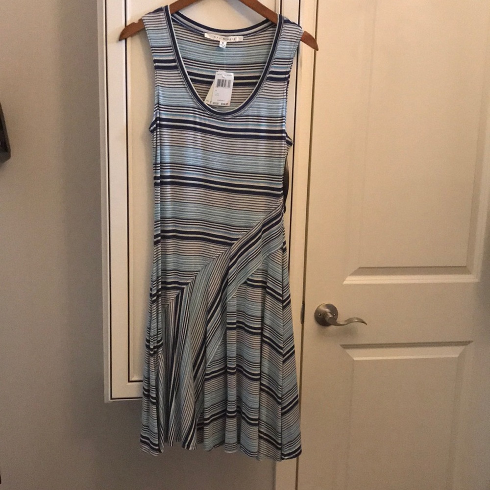 Striped tank dress - Picture 2 of 3